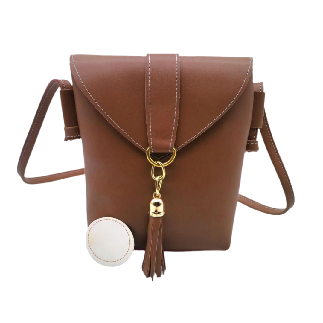 MINI CROSSBODY BAG BROWN