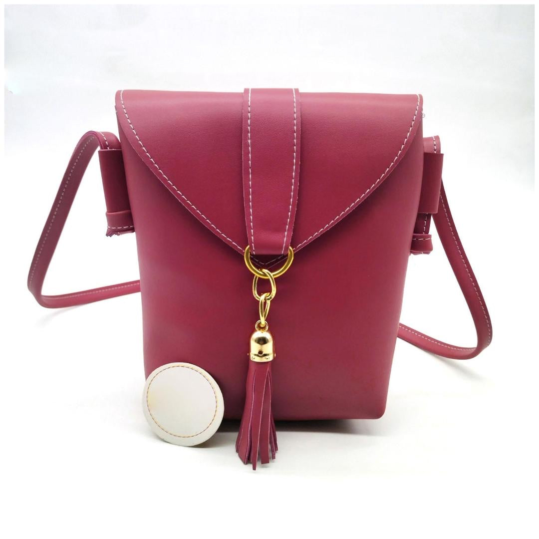 MINI CROSSBODY BAG Mahroon