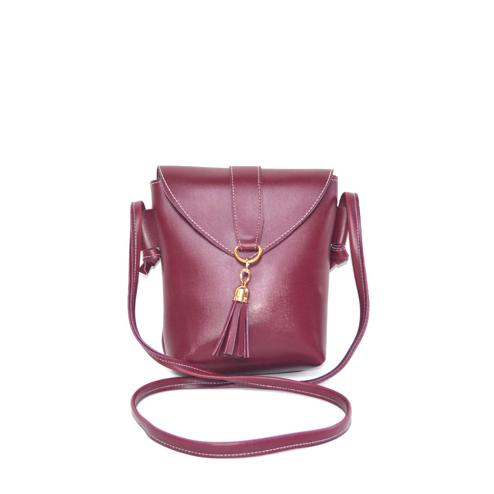 MINI CROSSBODY BAG Mahroon